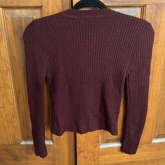 Maroon Sweater - Picture 2 of 2